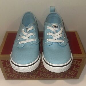 Vans Kids Light Blue Sneakers